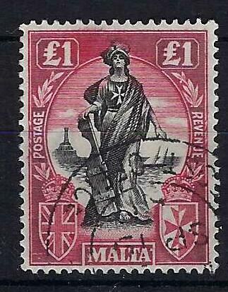 Image of Malta SG 140 FU British Commonwealth Stamp